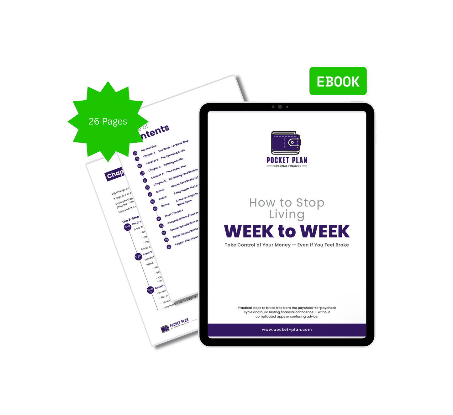 Ebook - How to stop living week to week!